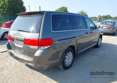 2008 Honda Odyssey Lx from USA, damaged, VIN 5FNRL38208B093928